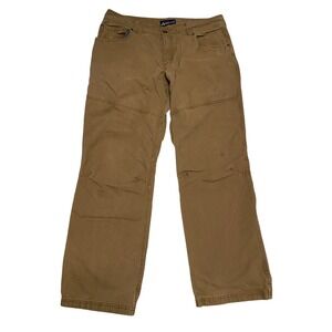 Eddie Bauer Men's First Ascent Tan Hiking Pants 36x32 Outdoor Utility